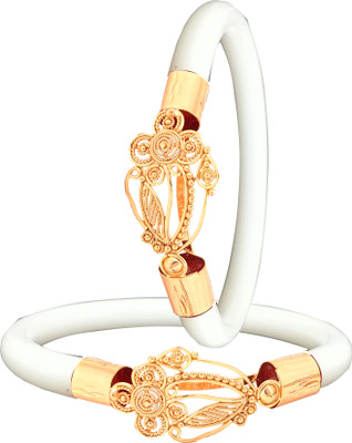 BOVZEN Plastic Gold-plated Shakha Pola(Pack of 2)