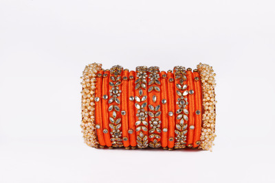 SAUMAKSHI DESIGNS Plastic Bangle Set(Pack of 2)