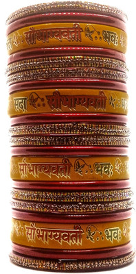 Priya art creation Lac Bangle Set(Pack of 10)