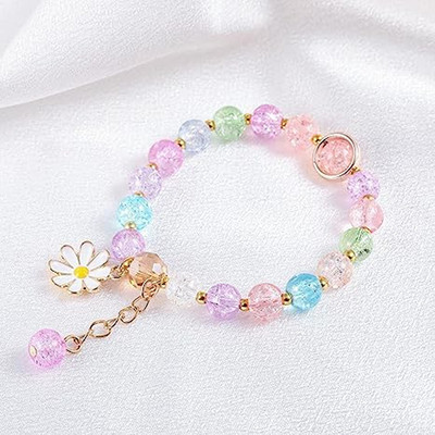 AGASTYA CREATIONS Crystal Crystal Charm Bracelet