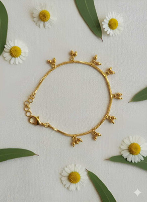 DIMIKI Alloy Gold-plated Charm Bracelet