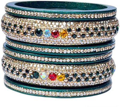 WELLVIEW Lac Bangle Set(Pack of 6)