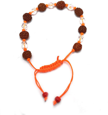 Ambhira Crystal, Rudraksha Beads Bracelet