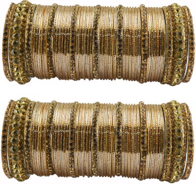 Vidhya Kangan Brass Bangle(Pack of 10)