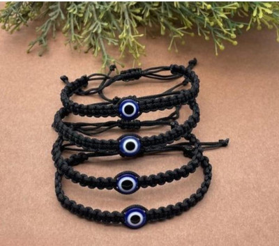 DHARMKUNJ FASHION Dori Beads Bracelet(Pack of 4)