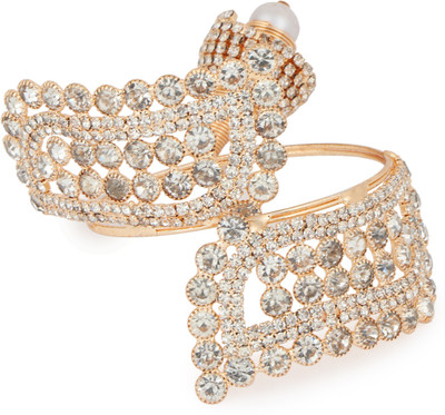 Ritih Alloy Zircon Gold-plated Bangle