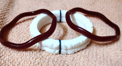 TNSB Shell Bangle Set(Pack of 4)