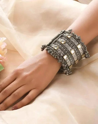 Samridhi DC Alloy Sterling Silver Cuff