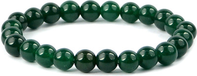 CRYSTU Stone, Green Aventurine, Crystal Beads Bracelet
