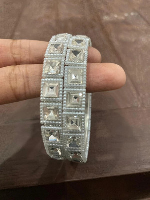 Diyantra Trading Alloy Kada(Pack of 2)