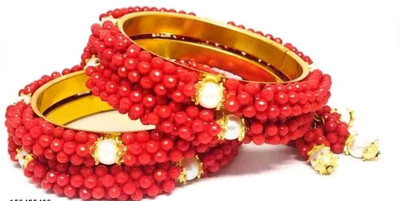 ZADLAXAR Metal Bangle Set(Pack of 4)