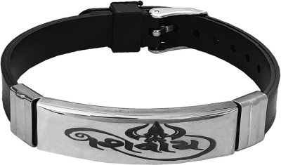 Shiv Jagdamba Alloy, Stainless Steel Rhodium Bracelet