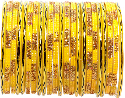 Shubhlaxmi Glass Bangle Set(Pack of 24)
