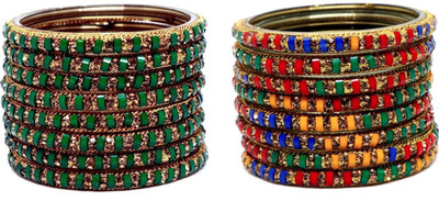 BUSINESS EMPIRE Glass Bangle(Pack of 2)