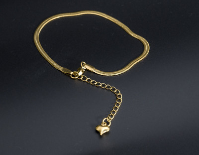 YOGINI JEWELS Stainless Steel Gold-plated Bracelet