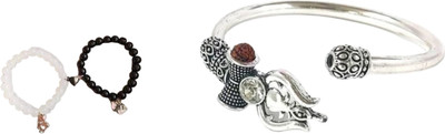 Teeragaj Alloy Silver Bracelet(Pack of 4)