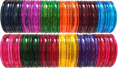 VAKANGAN Plastic Bangle Set(Pack of 72)
