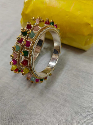Kangan Mahal Alloy Bangle Set(Pack of 2)