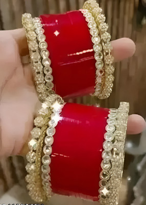 shivaay traders Plastic Cubic Zirconia Chudas(Pack of 2)