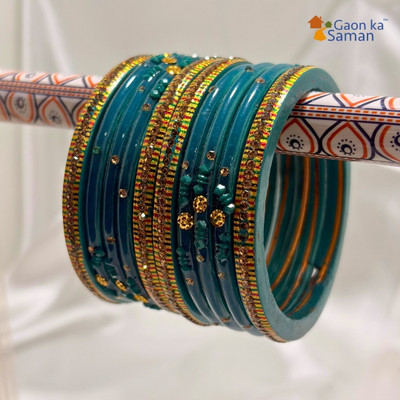 gaonkasaman Lac Bangle Set(Pack of 10)