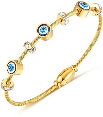 Ansh Multicomm Alloy Gold-plated Cuff