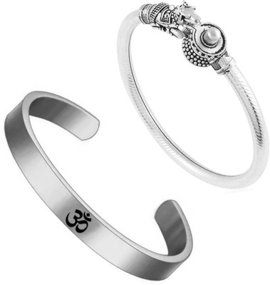 Neerajyoti Silver, Sterling Silver Bracelet Set(Pack of 2)