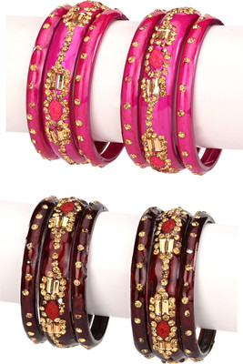 1st Time Glass Bangle Set(Pack of 12)