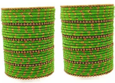 Priya Enterprises Metal, Fabric, Glass Bangle Set(Pack of 60)