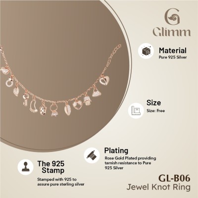 Glimm Jewel Silver Bracelet