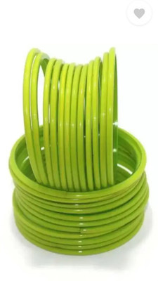 ELITEBAZAAR Glass Bangle Set(Pack of 24)