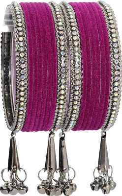NMII Metal Zircon Bangle Set(Pack of 16)
