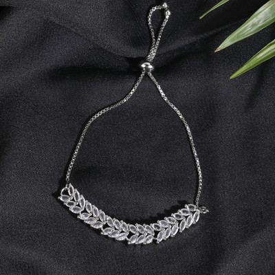 Bhagya Lakshmi Alloy Silver Bracelet Set