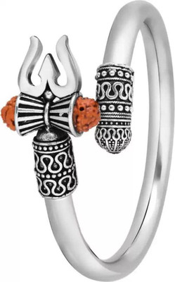 Spyroniix Reeal Treasuree Brass Silver Coated Bracelet