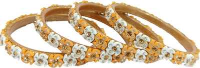 Garnet Gems Plastic Zircon Kada(Pack of 4)