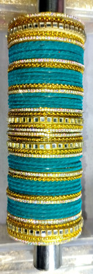 HouseOfCommon Glass Bangle Set(Pack of 52)