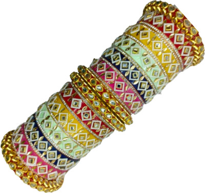 STYLISH CREATION Plastic Bangle Set(Pack of 10)