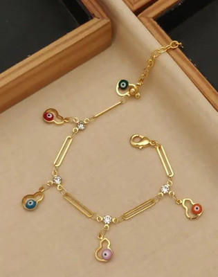 Jihaan Brass Gold-plated Bracelet