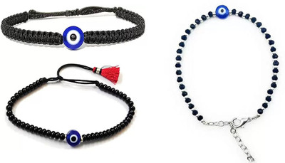 SABRAKAR Fabric Bracelet Set(Pack of 3)