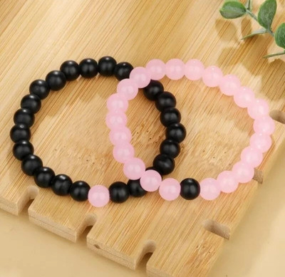DIVINE SOUVENIRS Crystal Crystal Bracelet Set(Pack of 2)