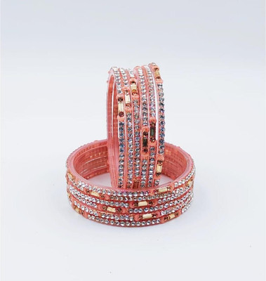 HouseOfCommon Glass Bangle Set(Pack of 12)