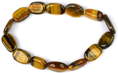 CRYSTU Stone, Crystal, Tiger's Eye Beads, Crystal Bracelet