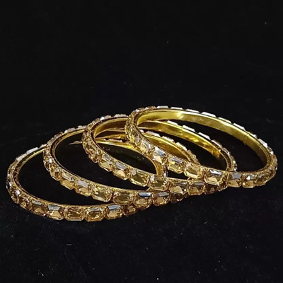 Navodha Creations Metal Bangle Set(Pack of 4)