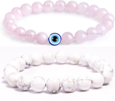 IKONKARR Stone, Crystal Bracelet(Pack of 2)