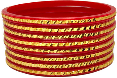 Ashia Retails Plastic Bangle(Pack of 8)