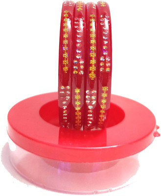 hand kkrafts Plastic Bangle Set(Pack of 4)