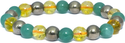 EarthMined Pyrite Agate Bracelet