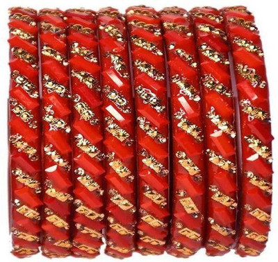 DONERIA Glass Zircon Kada(Pack of 8)
