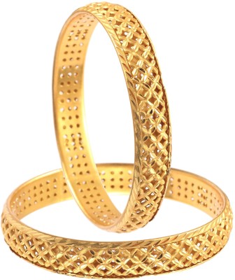 Jewar Mandi Brass Gold-plated Kada