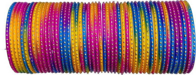 DURGANSH Glass Bangle Set(Pack of 10)