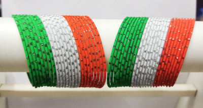 LOGIN THE WORLD AND CSC Glass Bangle(Pack of 30)